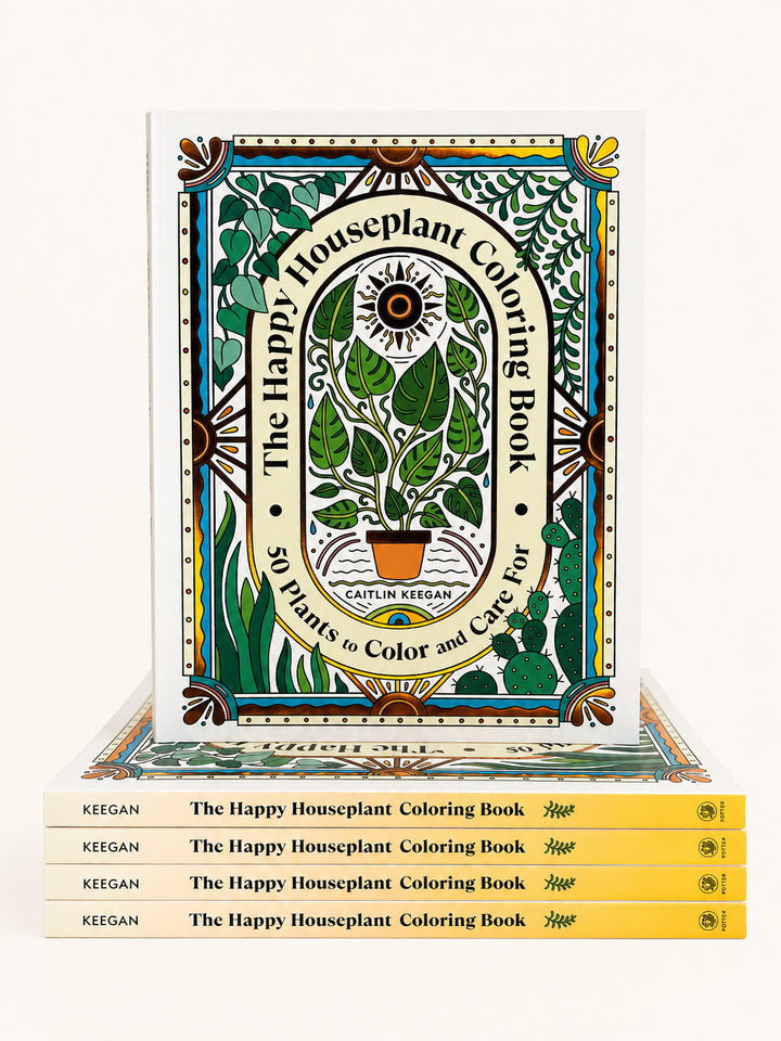 The Happy Houseplant Coloring Book